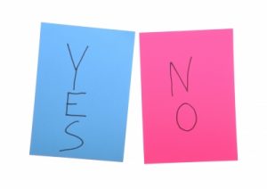 yesかnoか